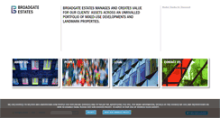 Desktop Screenshot of broadgateestates.co.uk